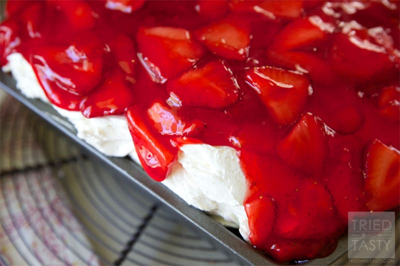 The Ultimate Strawberry Shortcake // The most delicious strawberry shortcake you'll ever sink your teeth into. It's the perfect summertime dessert that will leave you wanting more! | Tried and Tasty