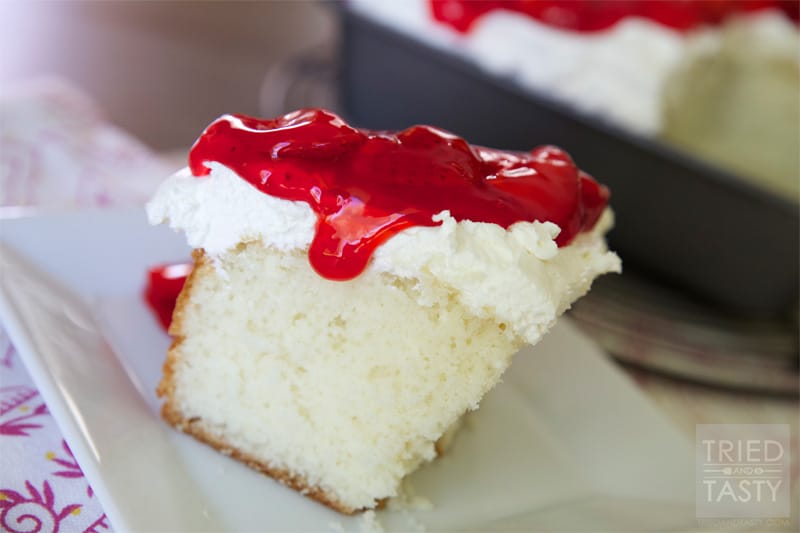 The Ultimate Strawberry Shortcake // The most delicious strawberry shortcake you'll ever sink your teeth into. It's the perfect summertime dessert that will leave you wanting more! | Tried and Tasty