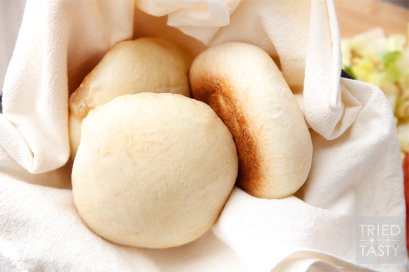 Quick & Easy Cheater Hamburger Buns // Tried and Tasty