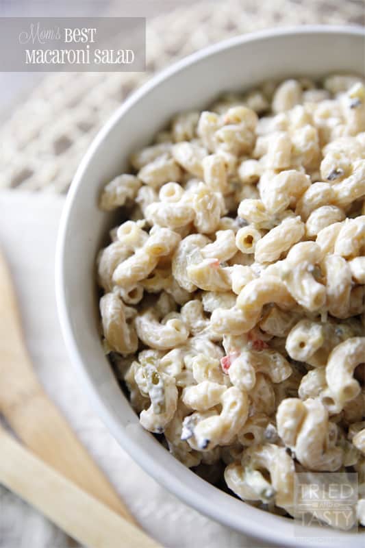 Mom's Best Macaroni Salad // Tried and Tasty