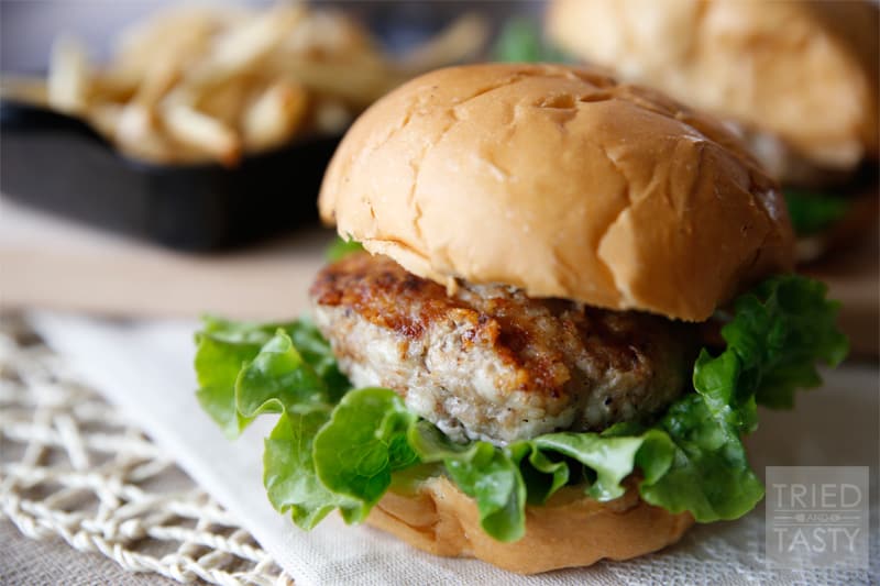 Swiss Turkey Burger // Tried and Tasty