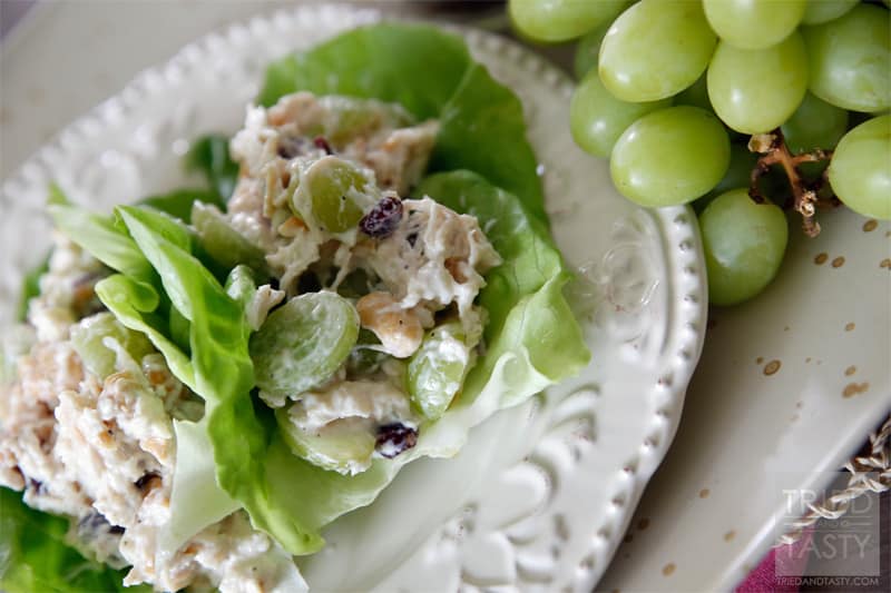 Healthy Cashew Chicken Salad // Tried and Tasty