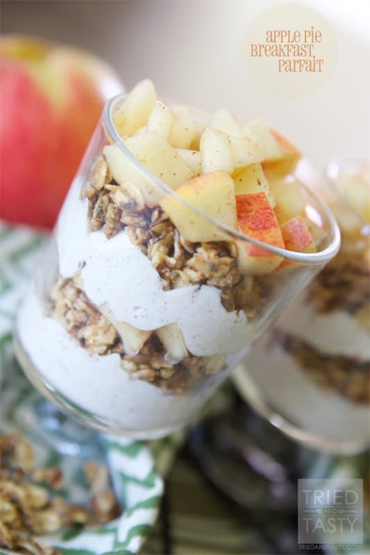 Apple Pie Parfait // Tried and Tasty