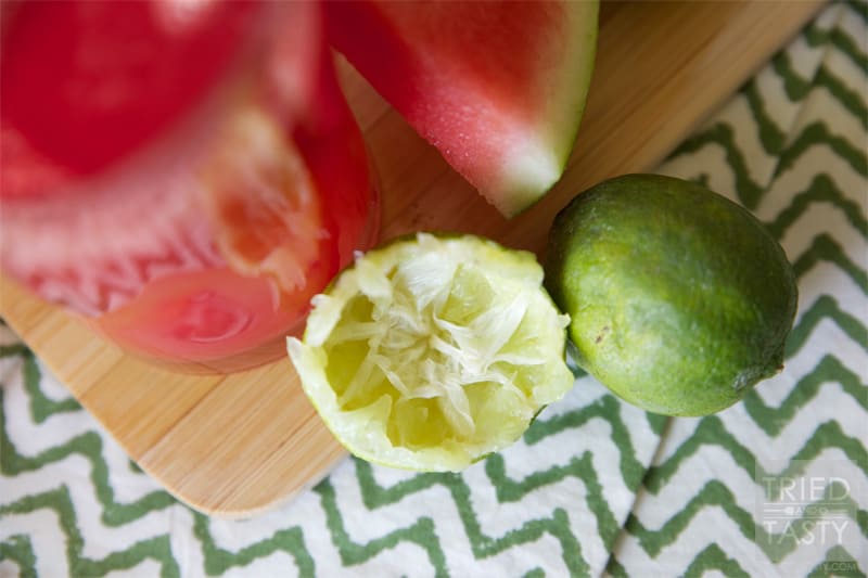 Cool Watermelon Refresher // This delicious juice screams summertime. If you want a little summertime in your heart, make this Watermelon Refresher any time of the year! | Tried and Tasty