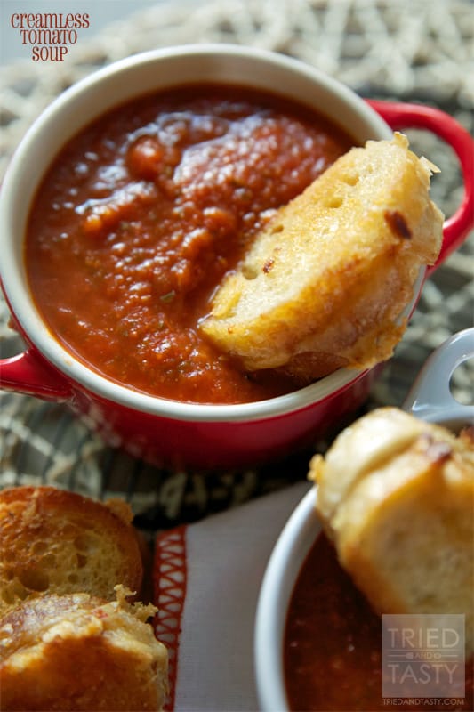 Creamless Tomato Soup // Tried and Tasty