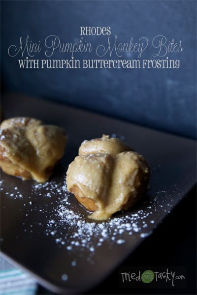  Mini Pumpkin Monkey Bites // Tried and Tasty