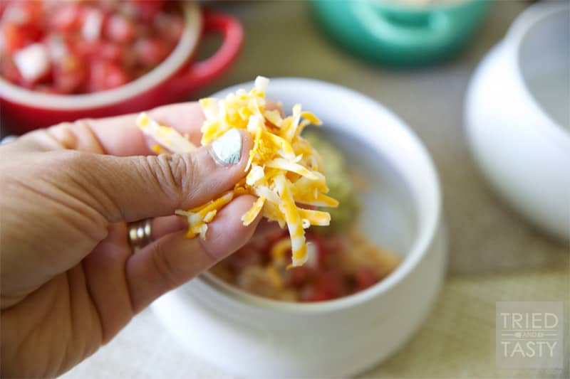 Copycat Cafe Rio Tortilla Soup // This Copycat Cafe Rio Tortilla Soup is just like the restaurant favorite! It's flavorful and delicious. Next time you're enjoying Cafe Rio at home, made in your kitchen, whip this up for a tasty appetizer! | Tried and Tasty