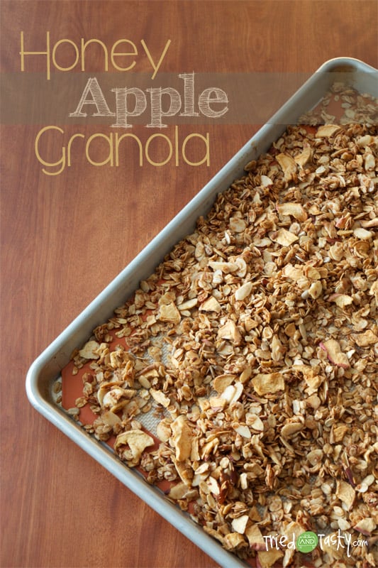 Honey Apple Granola // Tried and Tasty