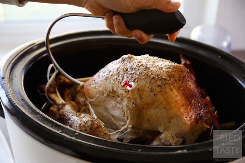 Mushroom Onion Turkey Gravy // This gravy would be delicious on your holiday turkey, stuffing, and mashed potatoes. Comes together quickly with little hassle. A perfect addition to the meal! | Tried and Tasty