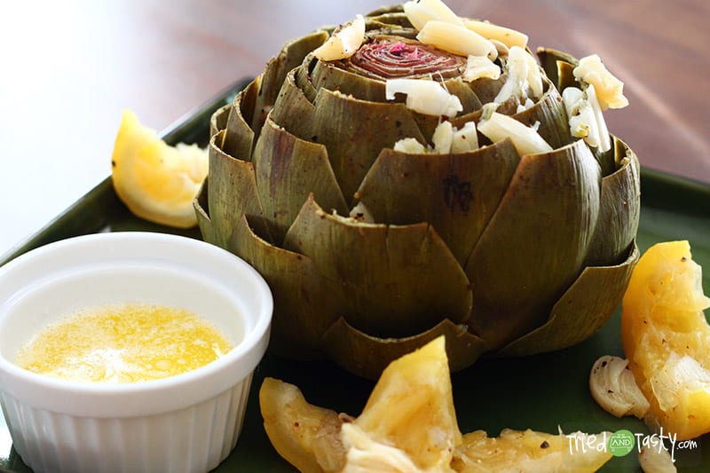 Steamed Artichoke // Tried and Tasty