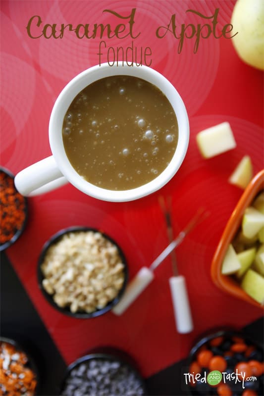 Caramel Apple Fondue // Tried and Tasty