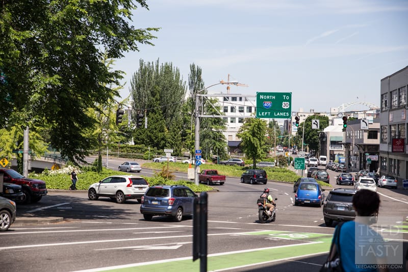 Indulge Food Bloggers Conference, Portland OR 2015 // For a first timer, it's easy to see how a foodie could fall in love with the city of Portland. So much tasty food in the middle of the most beautiful green cityscape. Follow my adventure through the city as I eat my way around town! | Tried and Tasty