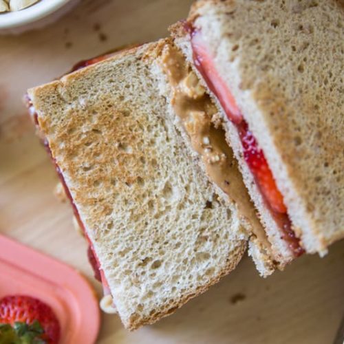 The Ultimate Strawberry PB&J - Tried and Tasty