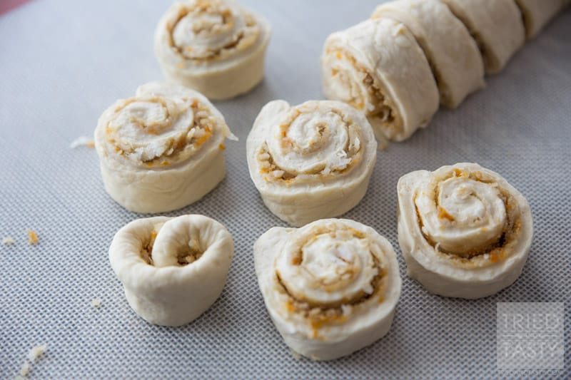 Orange Coconut Rolls // These heavenly rolls are so easy you won't believe it. Made with Rhodes frozen bread, you'll be able to whip these up for breakfast, brunch, or dessert in no time at all! |Tried and Tasty