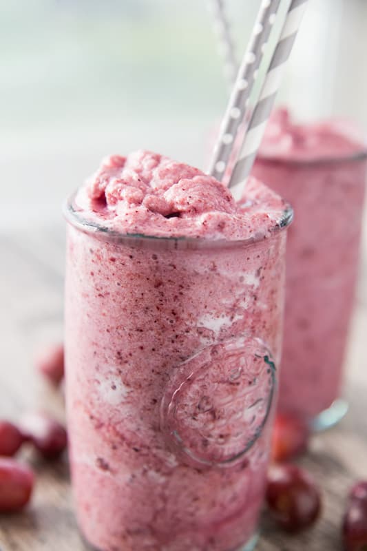 Blueberry Grape Smoothie // Tried and Tasty for Blendtec