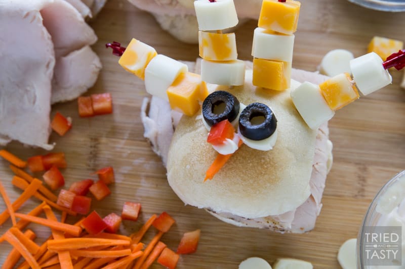 Turkey and Cheese Sammies // Tried and Tasty