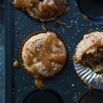 Caramel Apple Muffins // Nothing screams fall like a caramel apple. Now you can have your favorite treat for breakfast OR dessert in the form of a delicious muffin! | Tried and Tasty